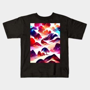 River of Hope Fluid Abstract Pattern Kids T-Shirt